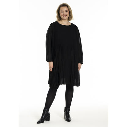 Gozzip Woman GBenedikte Plisse Dress Dress Black