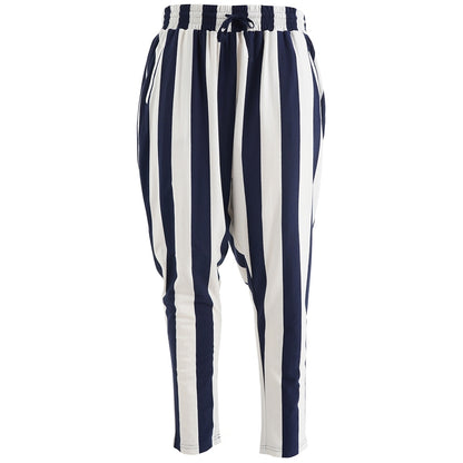 Gozzip Woman GBenita Pants Pants White/Navy stripe