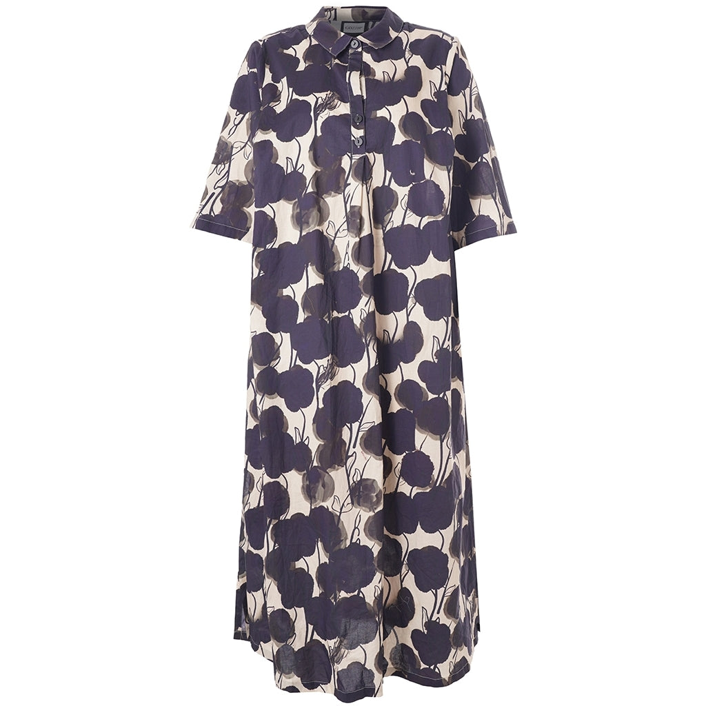 Gozzip Woman GBenna Dress Dress Sand with black flowers