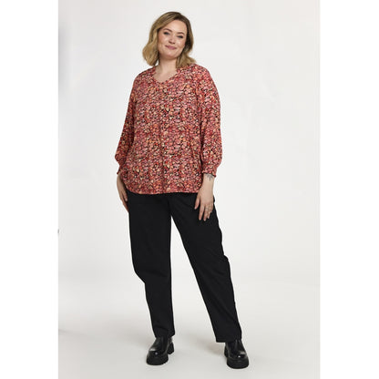 Gozzip Woman GBerit Blouse Blouse Red mosaique