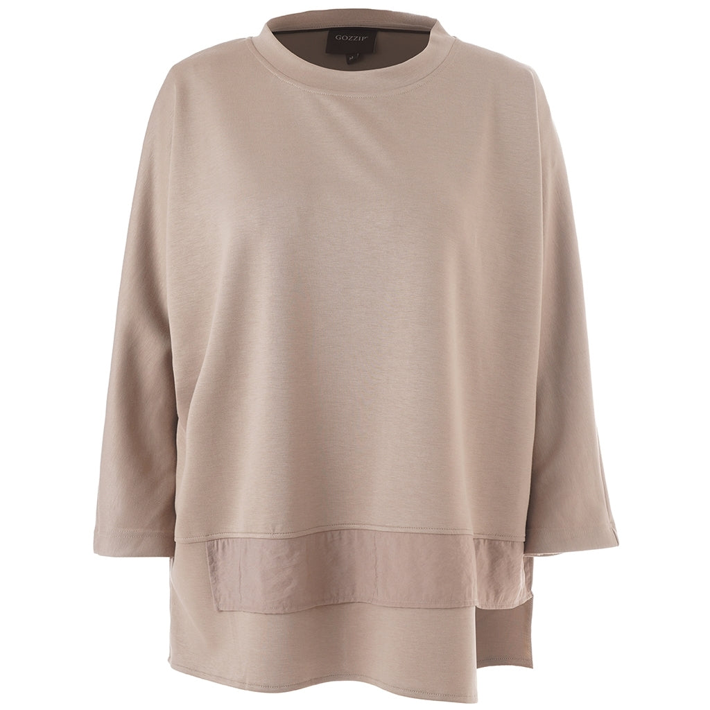 Gozzip Woman GBille Blouse Blouse Sand