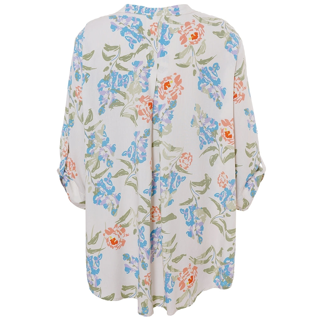 Gozzip Woman GBillie Blouse Blouse Offwhite with print