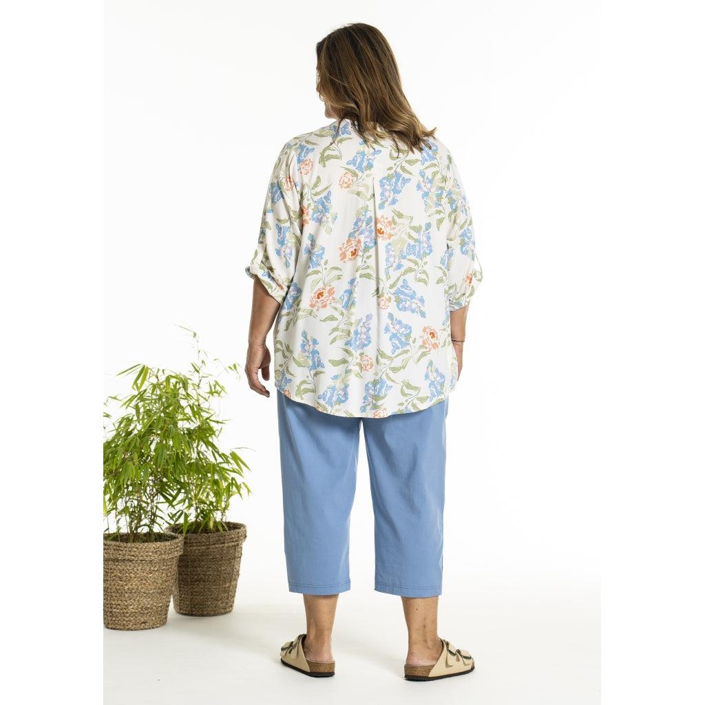 Gozzip Woman GBillie Blouse Blouse Offwhite with print