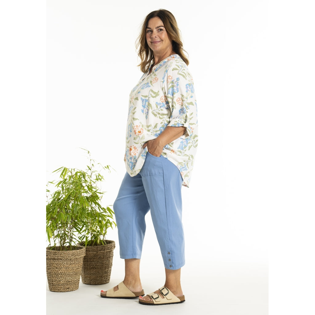 Gozzip Woman GBillie Blouse Blouse Offwhite with print
