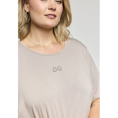 Gozzip Woman GBirka T-Shirt with print T-Shirt Sand