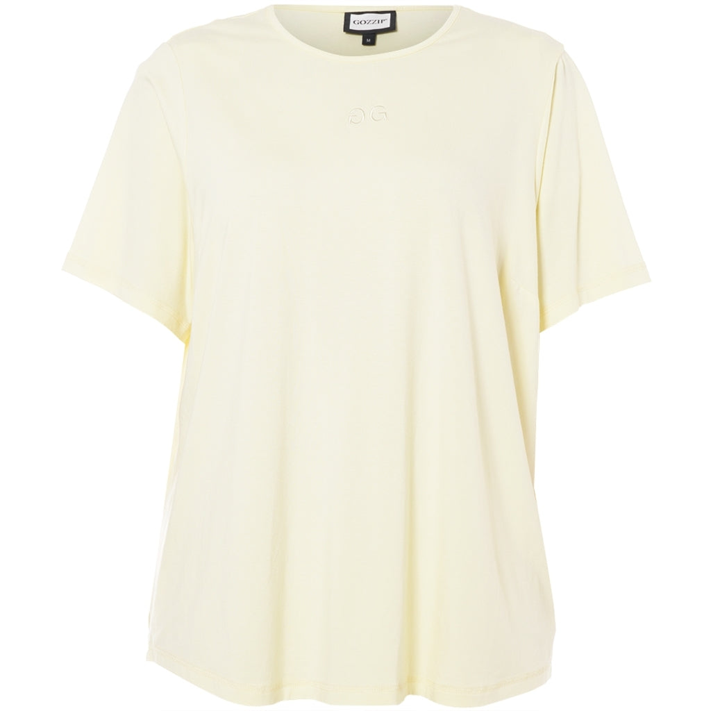 Gozzip Woman GBirka T-Shirt with print T-Shirt Yellow