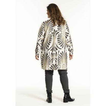 Gozzip Woman GBirla Tunic Tunic Off White / Grey