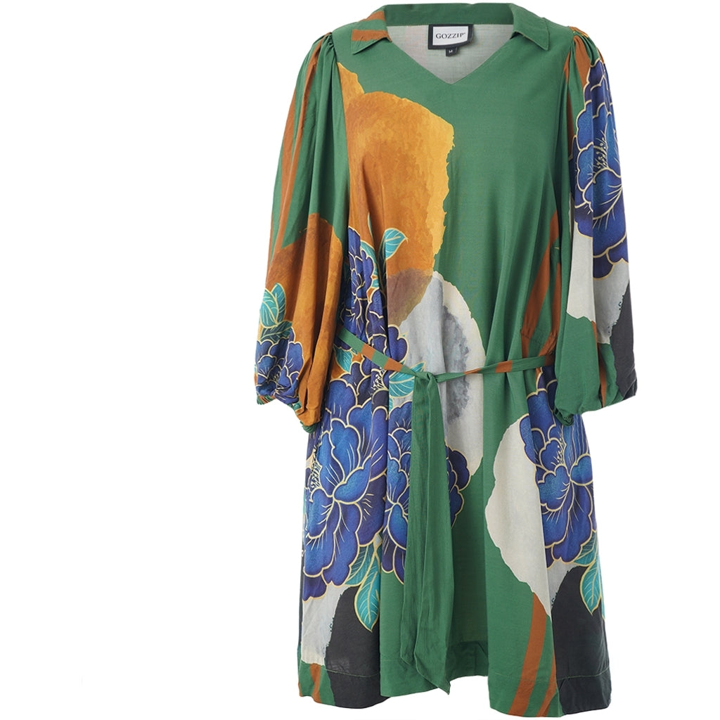 Gozzip Woman GCamilla Tunic Tunic Green Print