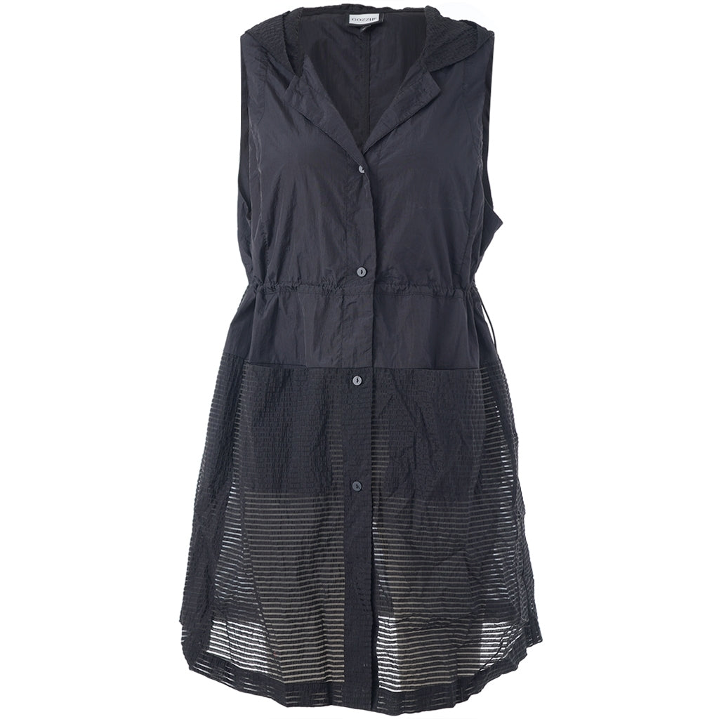 Gozzip Woman GChristina Waiscoat Waistcoat Black