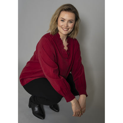 Gozzip Woman GDorothea Blouse Blouse Red