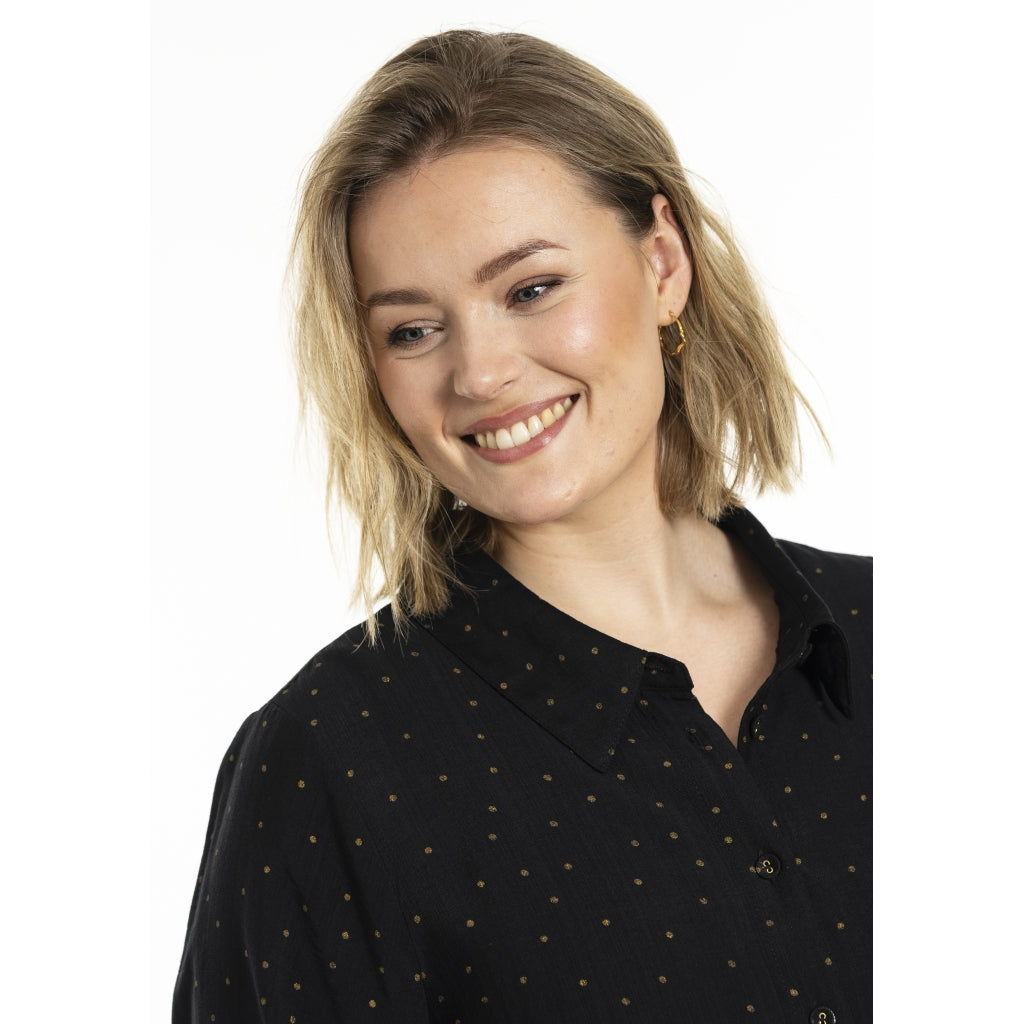 Gozzip Woman GEdith Shirt tunic Shirt Tunic Black/Gold