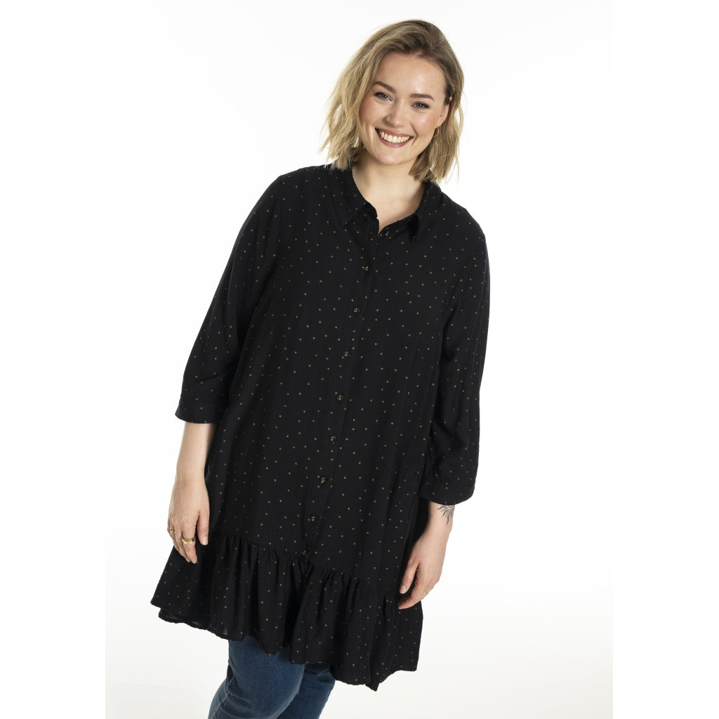 Gozzip Woman GEdith Shirt tunic Shirt Tunic Black/Gold