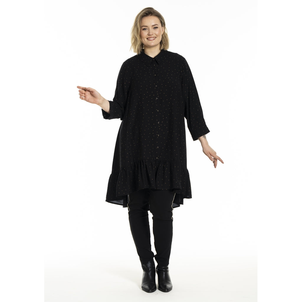 Gozzip Woman GEdith Shirt tunic Shirt Tunic Black/Gold