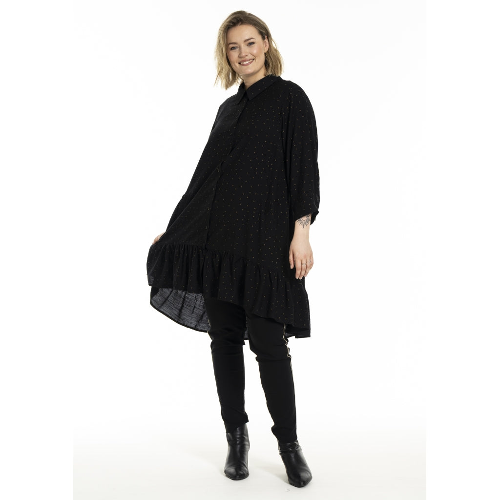 Gozzip Woman GEdith Shirt tunic Shirt Tunic Black/Gold
