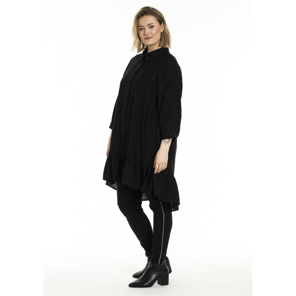 Gozzip Woman GEdith Shirt tunic Shirt Tunic Black/Gold