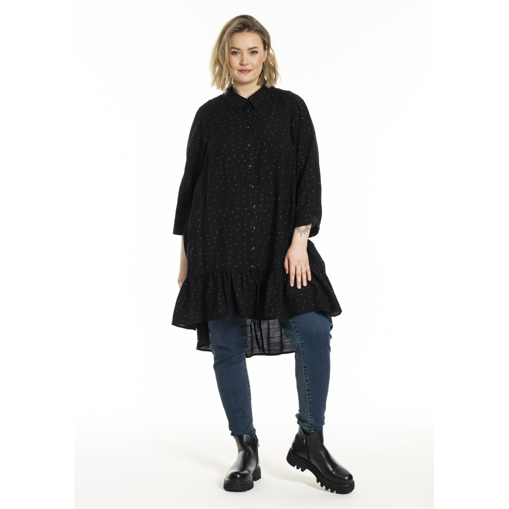 Gozzip Woman GEdith Shirt tunic Shirt Tunic Black/Gold