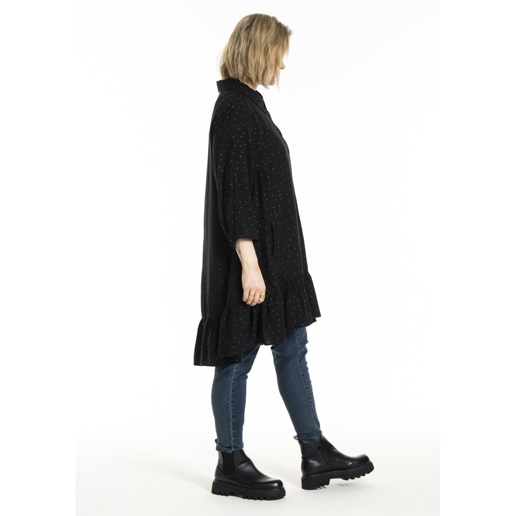 Gozzip Woman GEdith Shirt tunic Shirt Tunic Black/Gold