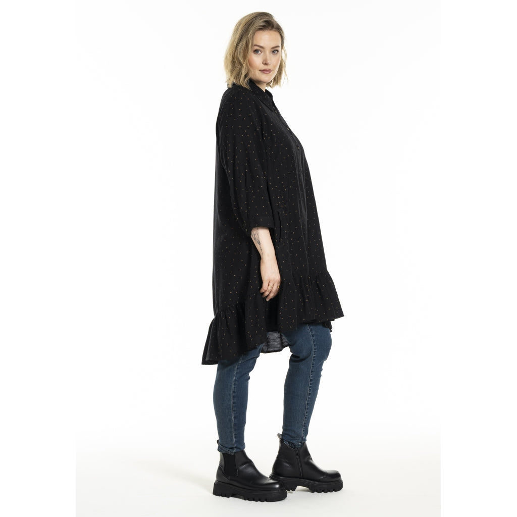 Gozzip Woman GEdith Shirt tunic Shirt Tunic Black/Gold