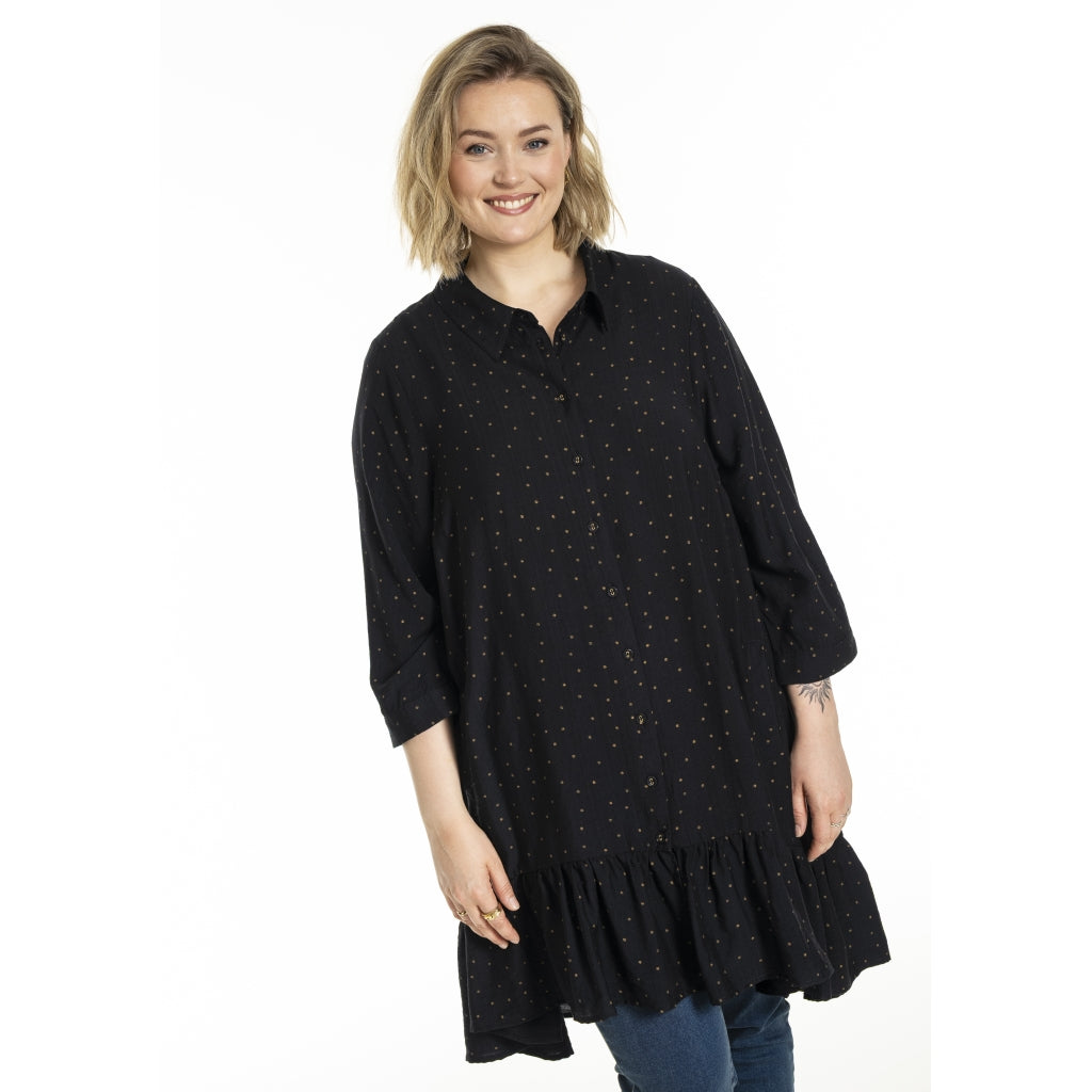 Gozzip Woman GEdith Shirt tunic Shirt Tunic Black/Gold