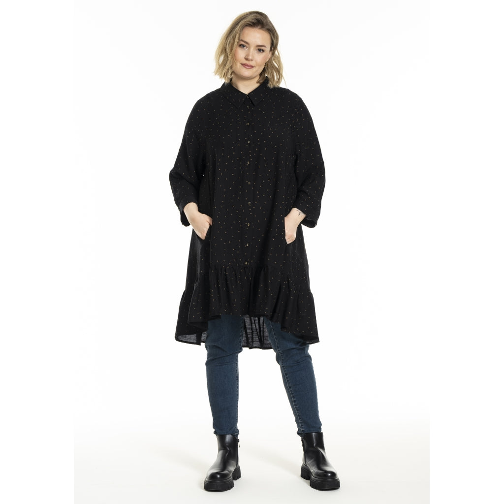 Gozzip Woman GEdith Shirt tunic Shirt Tunic Black/Gold