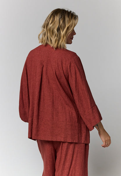 Gozzip Woman GElinea Blouse Blouse Paprika