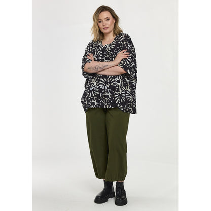Gozzip Woman GElissa Oversize Blouse Oversize Blouse Black