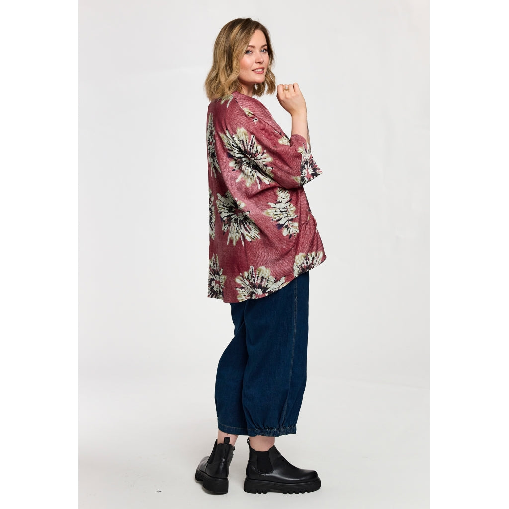 Gozzip Woman GElissa Oversize Blouse Oversize Blouse Multi Colour