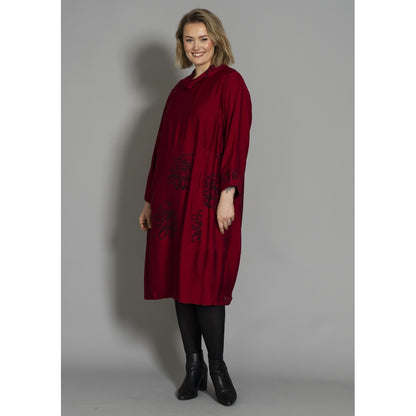 Gozzip Woman GEmilie Dress Dress Deep red