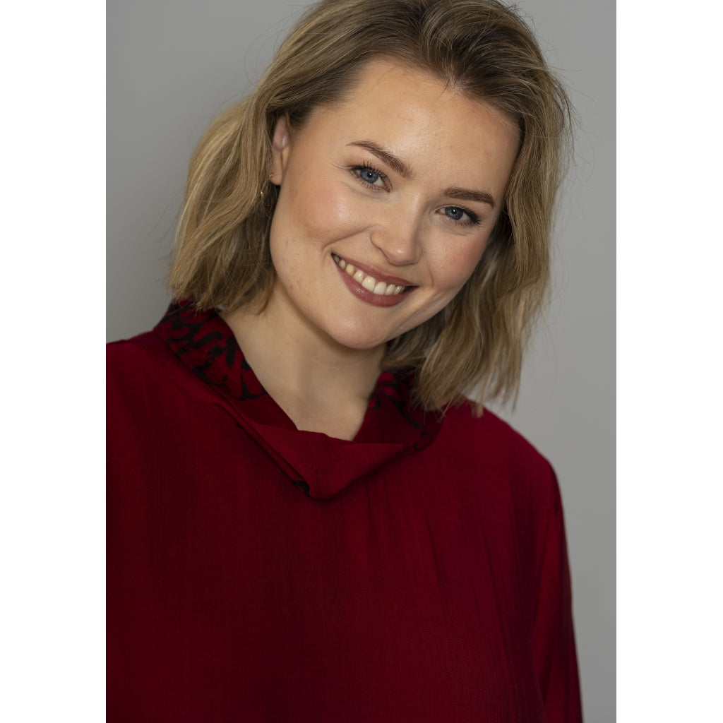 Gozzip Woman GEmilie Dress Dress Deep red