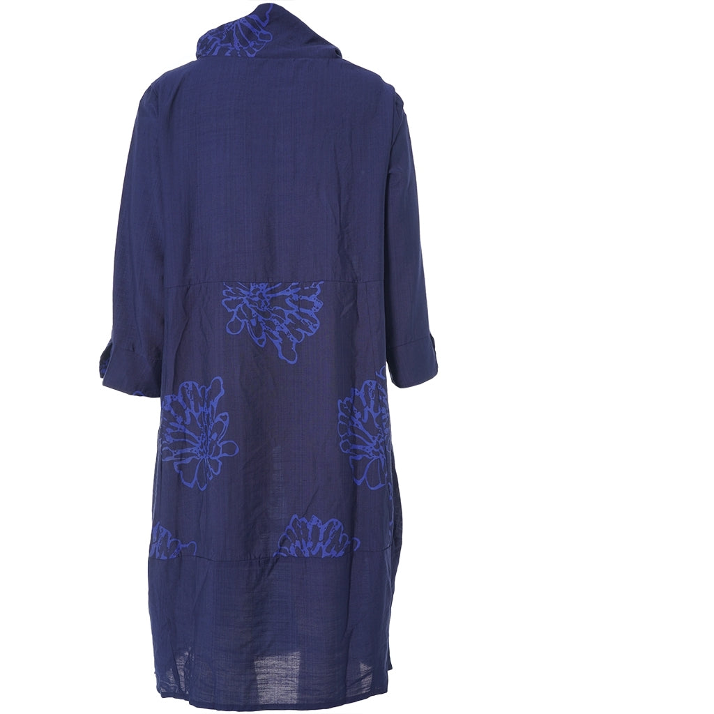 Gozzip Woman GEmilie Dress Dress Royal Blue