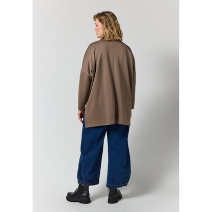 Gozzip Woman GErika Oversize Blouse Oversize Blouse Brown