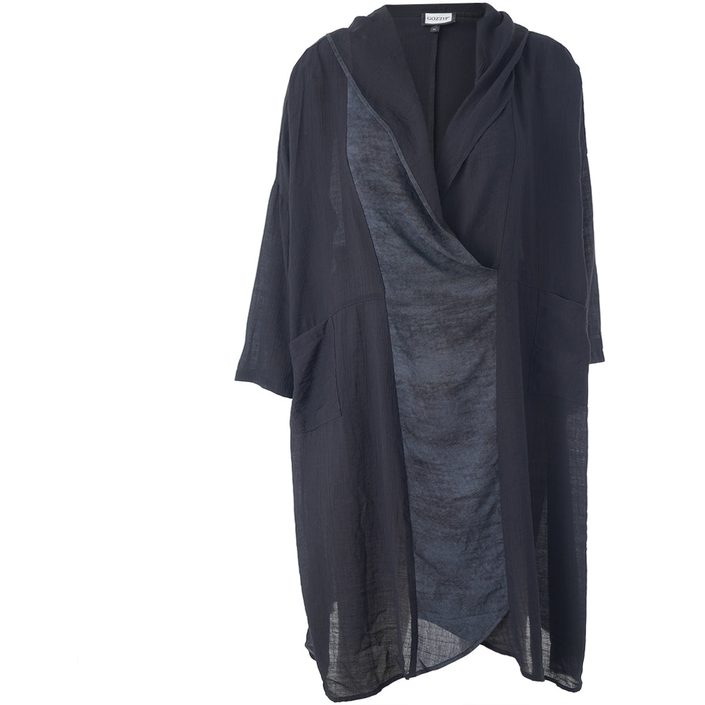 Gozzip Woman GEster Dress Dress Black