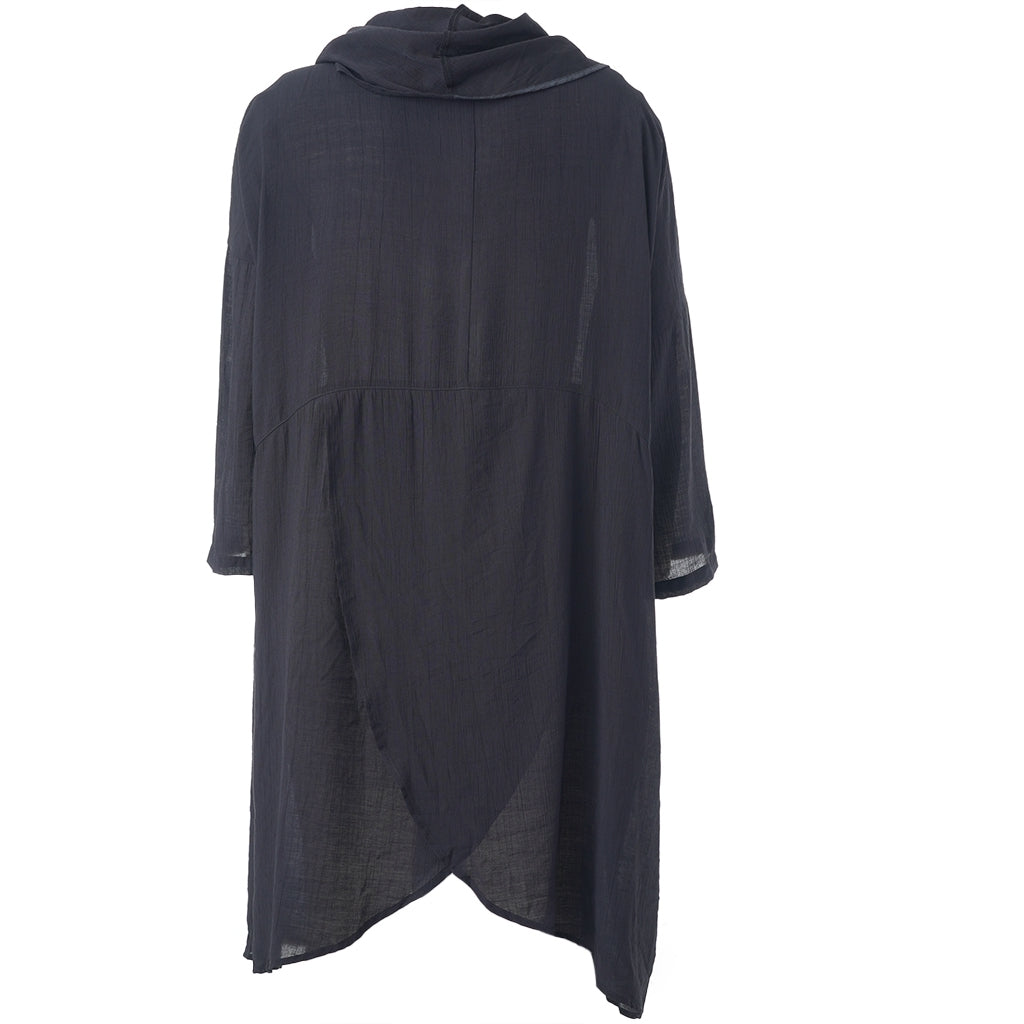 Gozzip Woman GEster Dress Dress Black