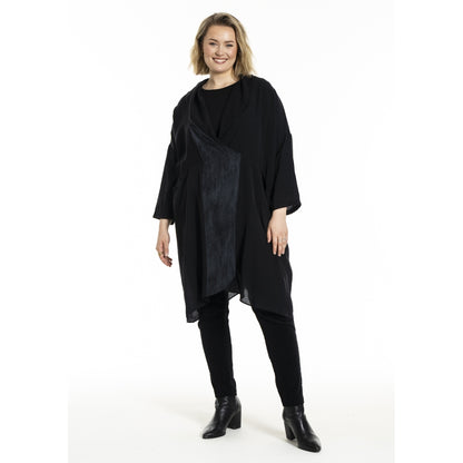 Gozzip Woman GEster Dress Dress Black