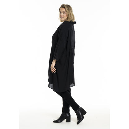 Gozzip Woman GEster Dress Dress Black