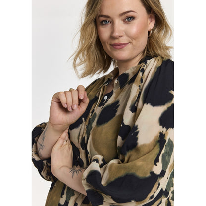 Gozzip Woman GEsther Dress Dress Beige/Black