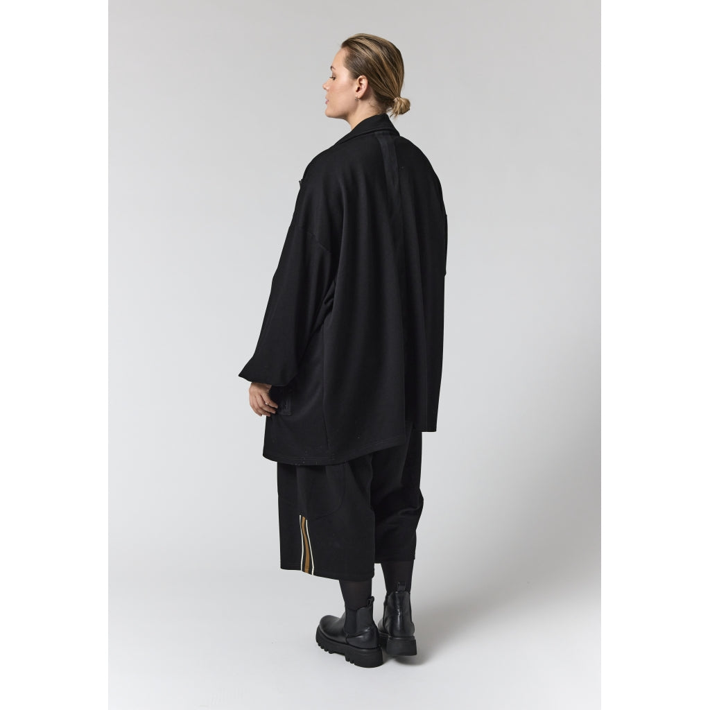Gozzip Woman GEstrid Cardigan with zipper Cardigan Black