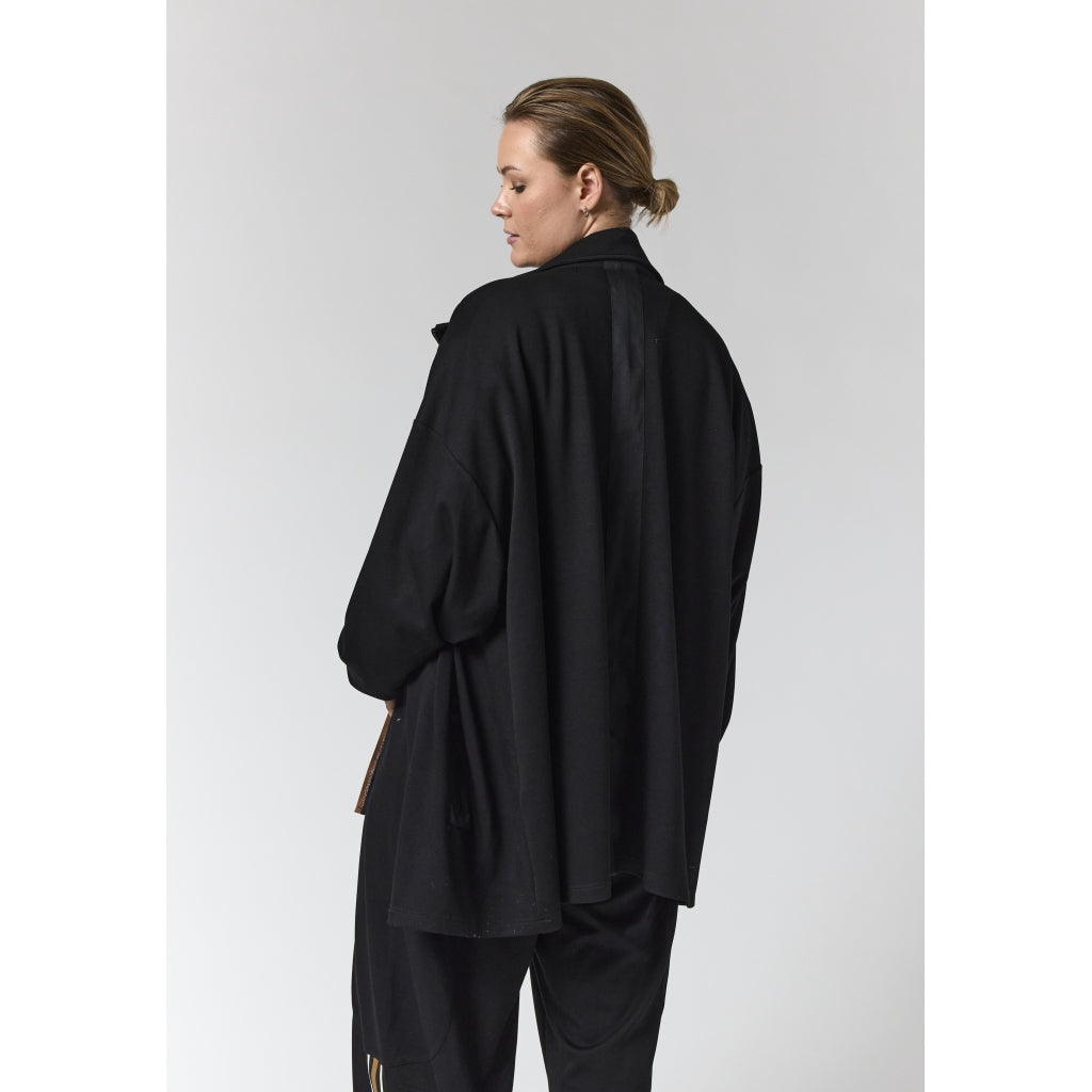 Gozzip Woman GEstrid Cardigan with zipper Cardigan Black