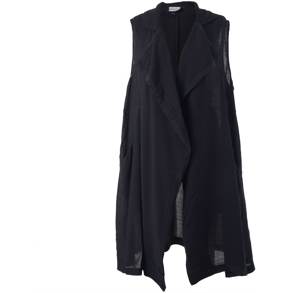 Gozzip Woman GFie Waistcoat Waistcoat Black