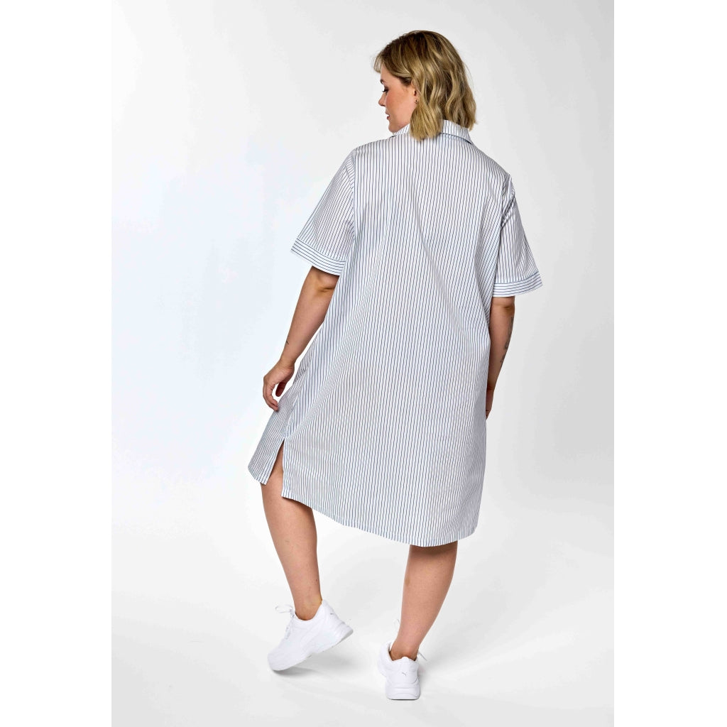 Gozzip Woman GFilippa Tunic Tunic White blue stripe