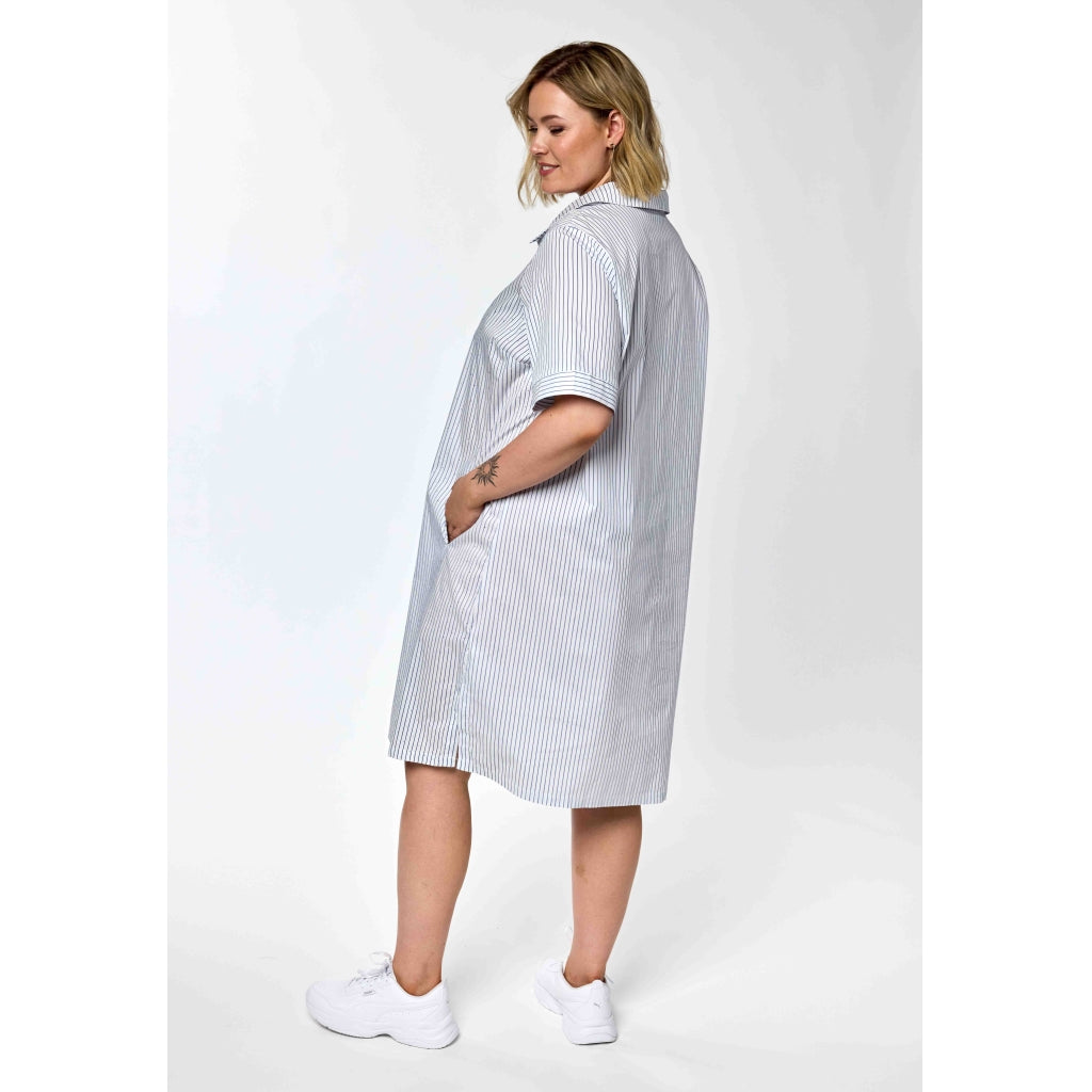 Gozzip Woman GFilippa Tunic Tunic White blue stripe