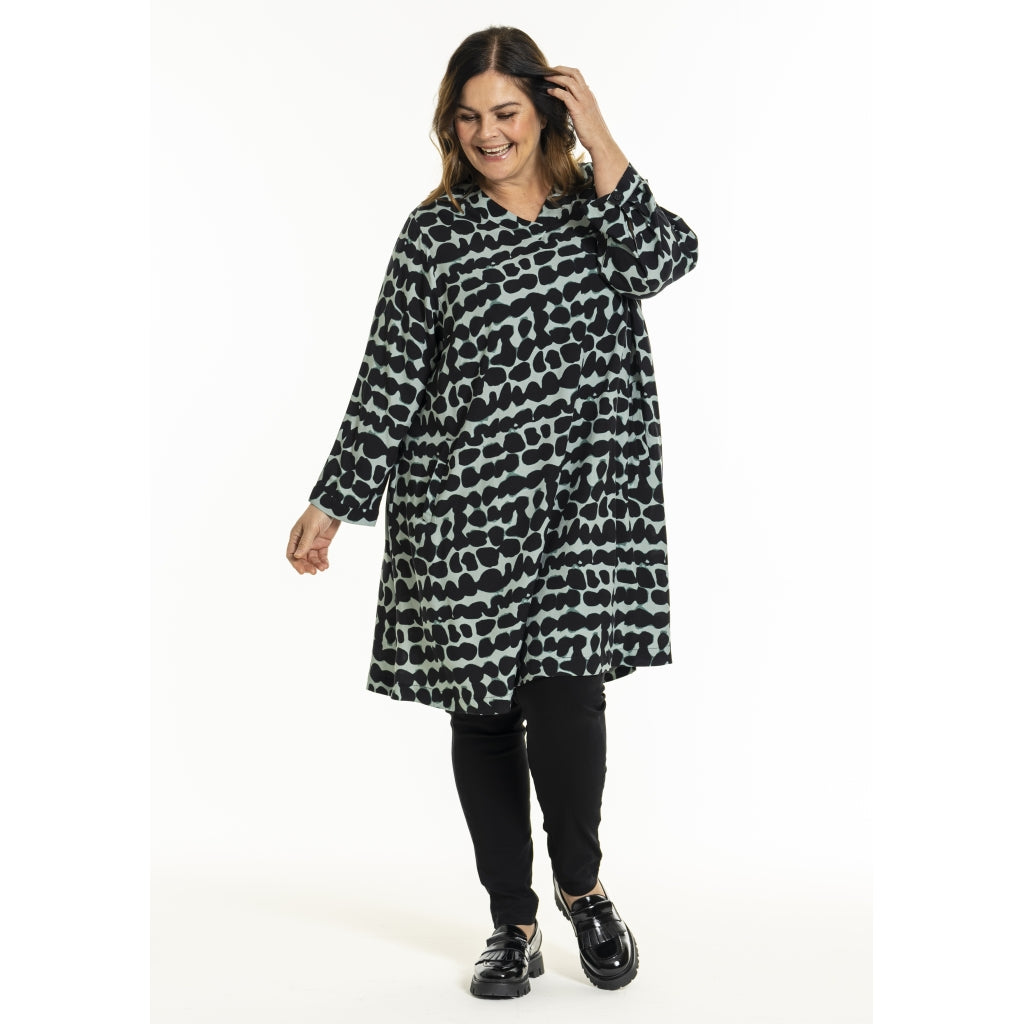 Gozzip Woman GFreia Tunic Tunic Aqua animal