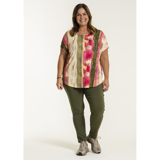 Gozzip Woman GGitte T-shirt with print T-Shirt Watercolor print