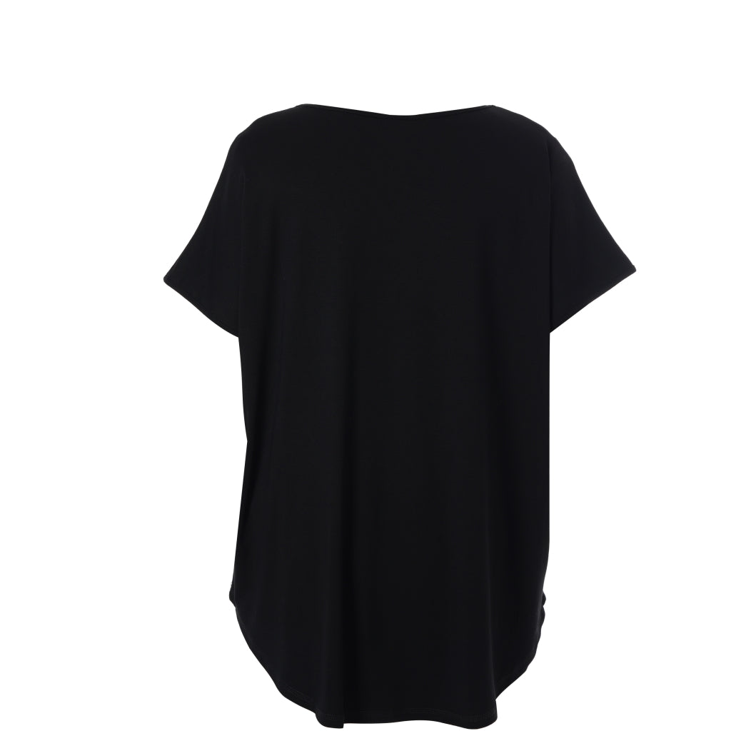 Gozzip Woman GGitte T-shirt with print T-Shirt Black