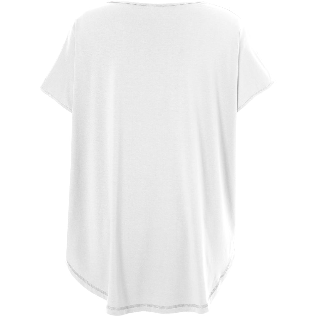 Gozzip Woman GGitte T-shirt with print T-Shirt White