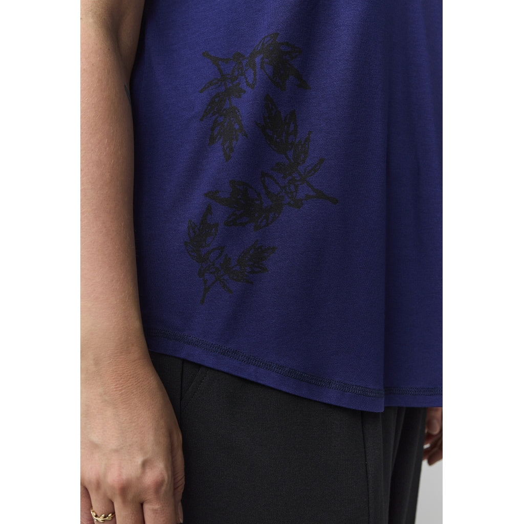 Gozzip Woman GGitte T-shirt with print T-Shirt Navy