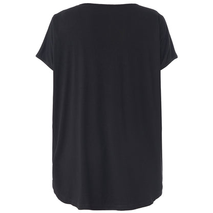 Gozzip Woman GGitte T-shirt with print T-Shirt Black