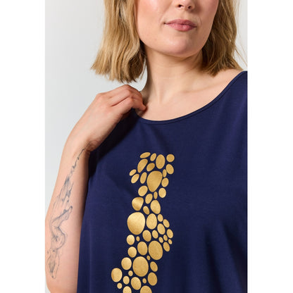 Gozzip Woman GGitte T-shirt with print T-Shirt Navy