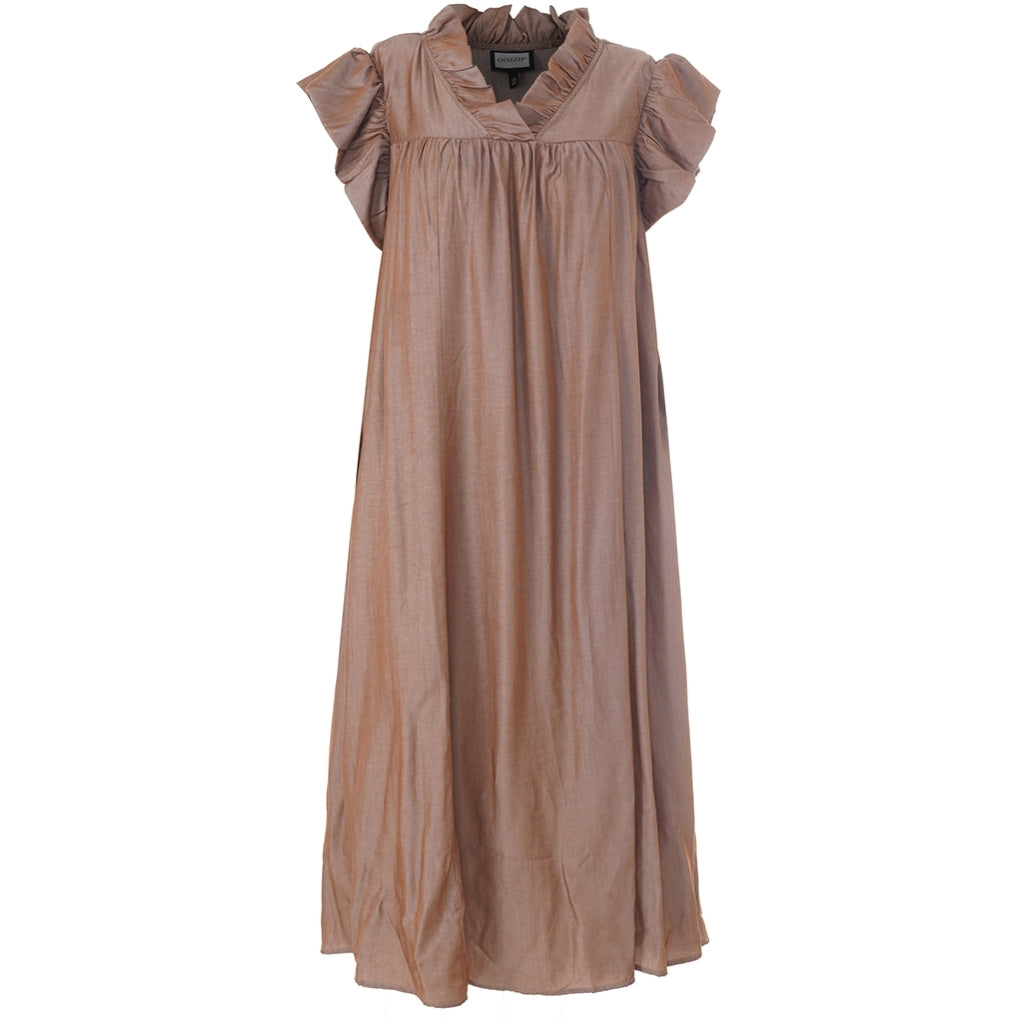 Gozzip Woman GGreta Dress Dress Dark Sand
