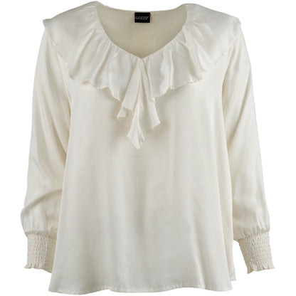Gozzip Woman GGytha Blouse Blouse Off-White